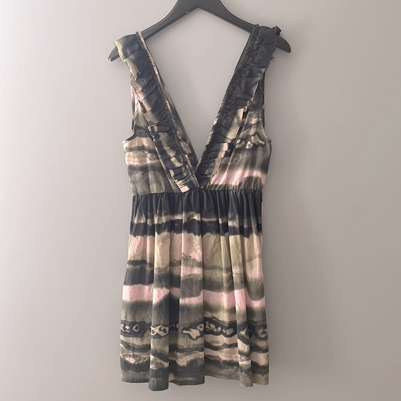 One Teaspoon Tie-Dye Cotton Dress - Picture 1 of 7